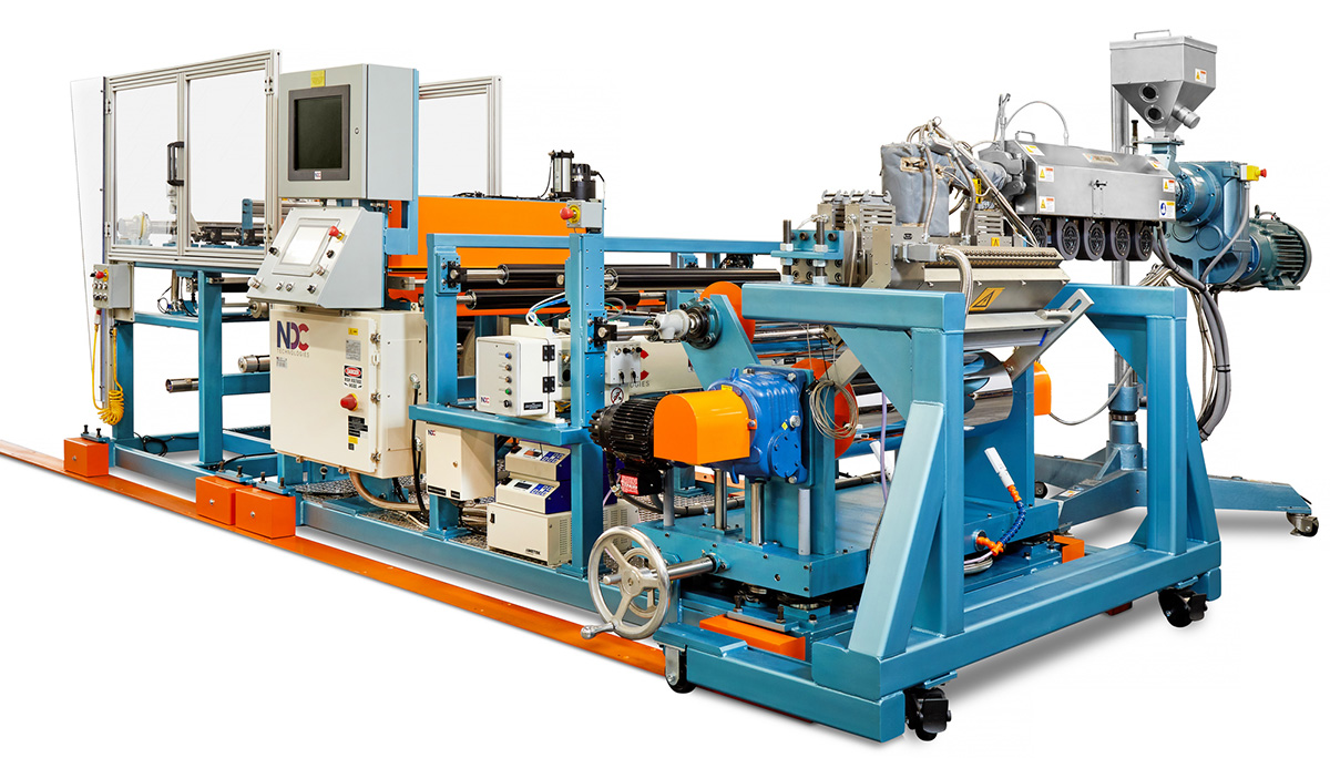 34” Cast Film with Extruder